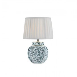 Telbix-Padma Table Lamp - Green/White